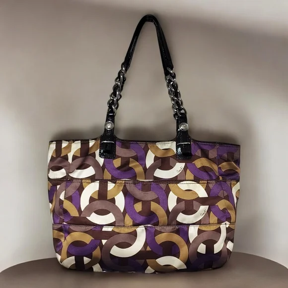 Coach Sateen Handbag - Picture 2 of 10